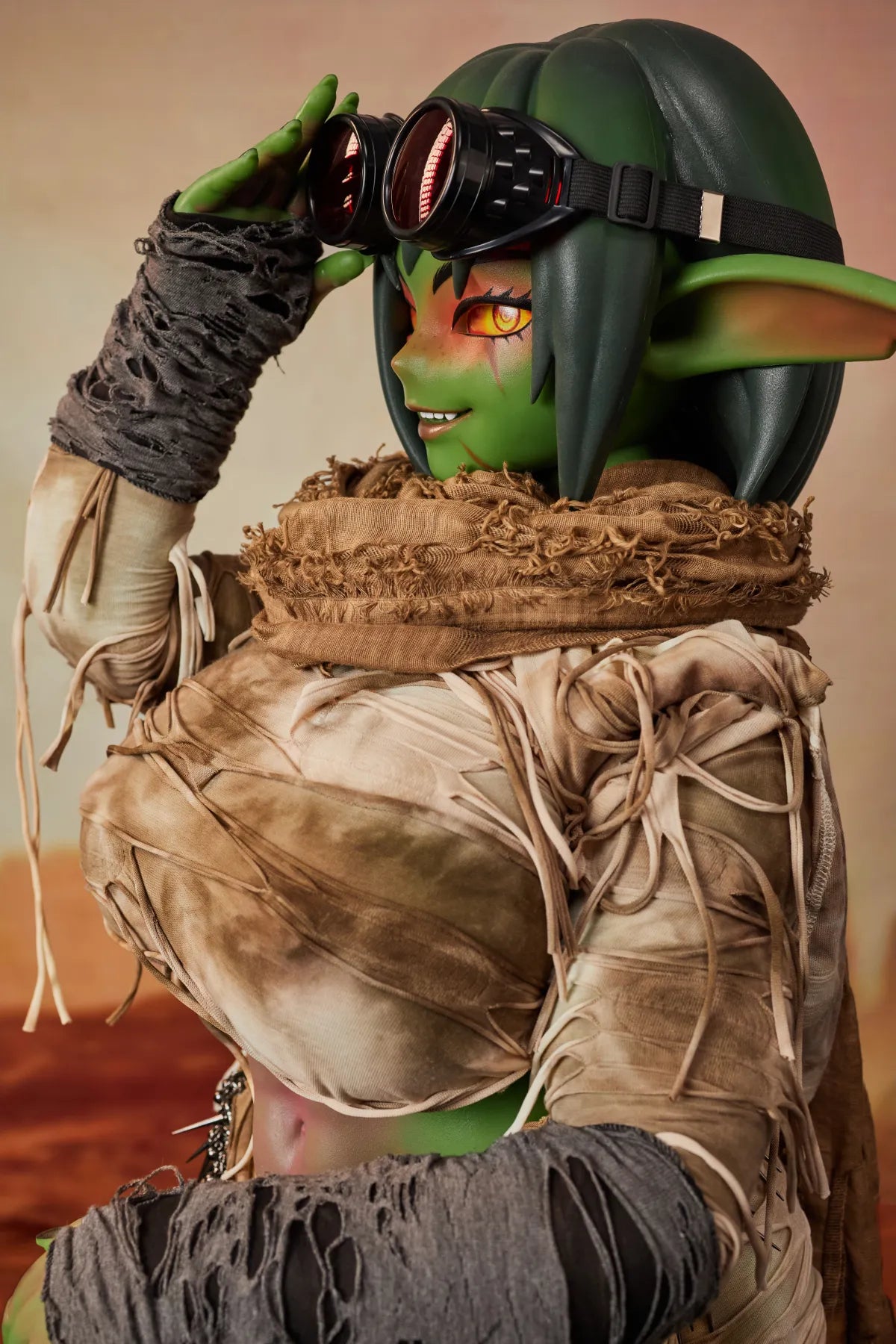 Barza Orc Sex Doll (Climax Doll Ultra 120cm J-tass silikoon) EXPRESS