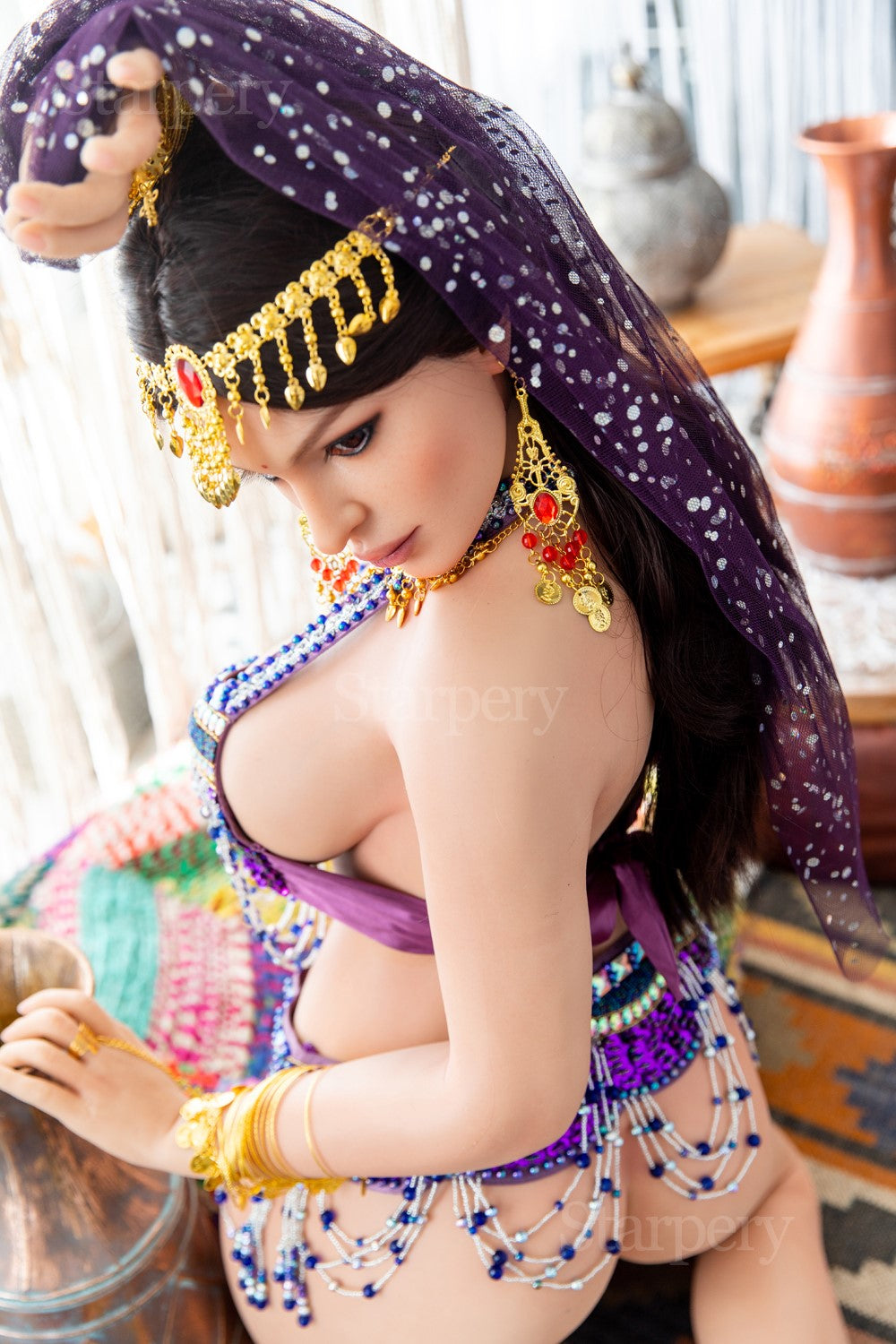 Jameela seksnukk (Starpery 165 cm G-tass TPE + silikoon)