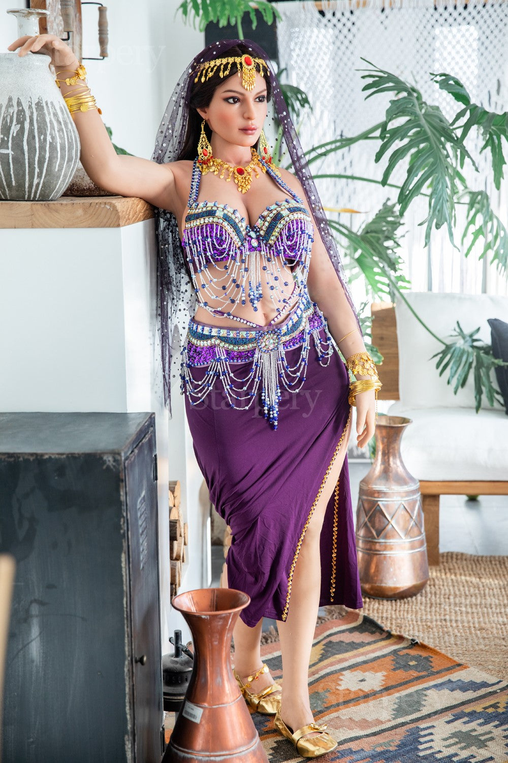 Jameela seksnukk (Starpery 165 cm G-tass TPE + silikoon)