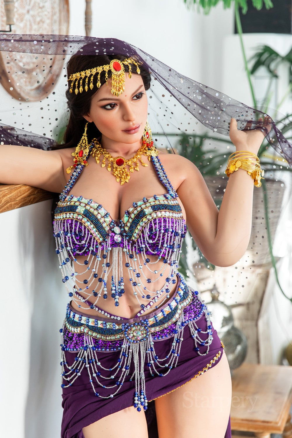 Jameela seksnukk (Starpery 165 cm G-tass TPE + silikoon)