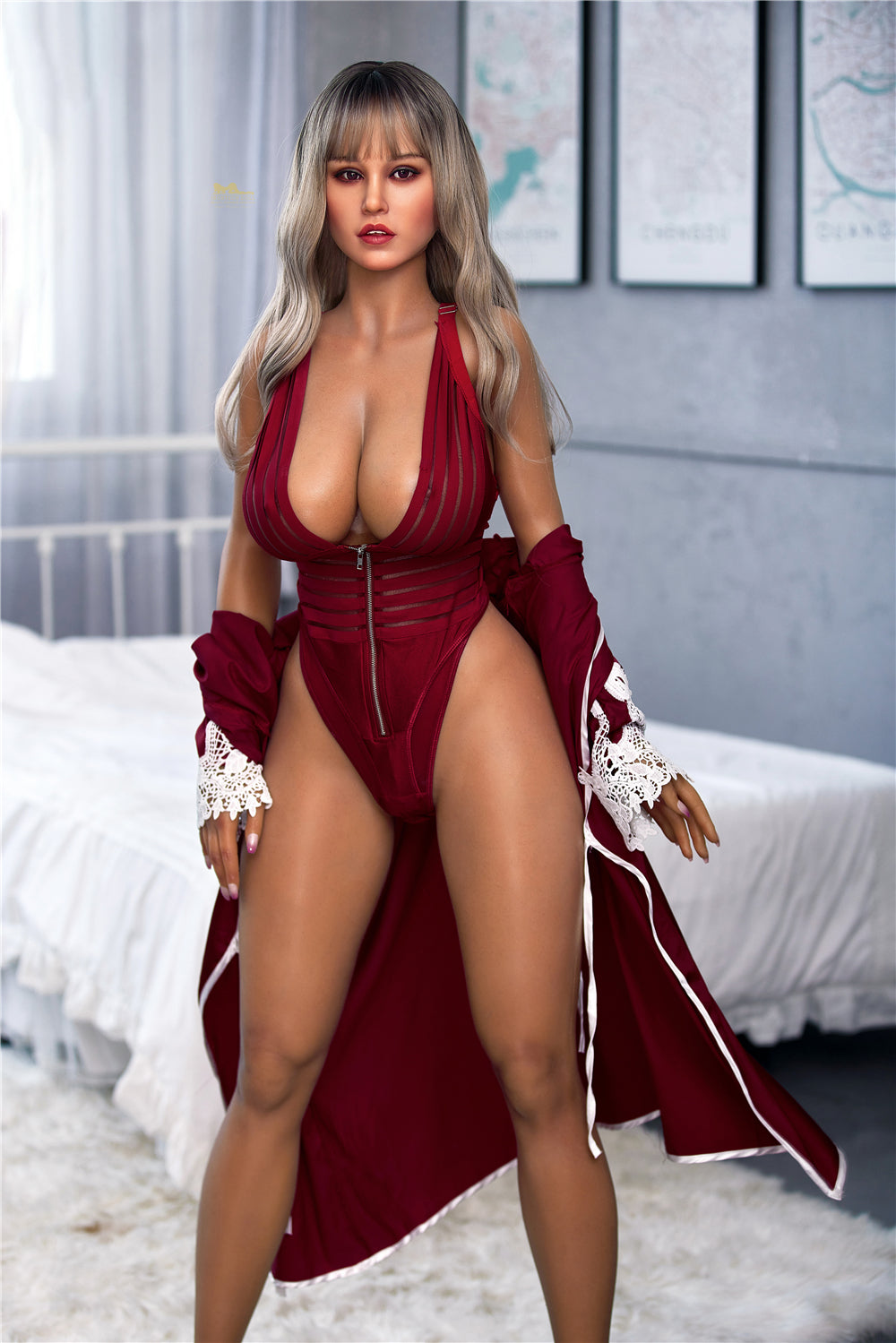 Lilly Sexdocka (Irontech Doll 165cm F-Kupa S2 Silikon)