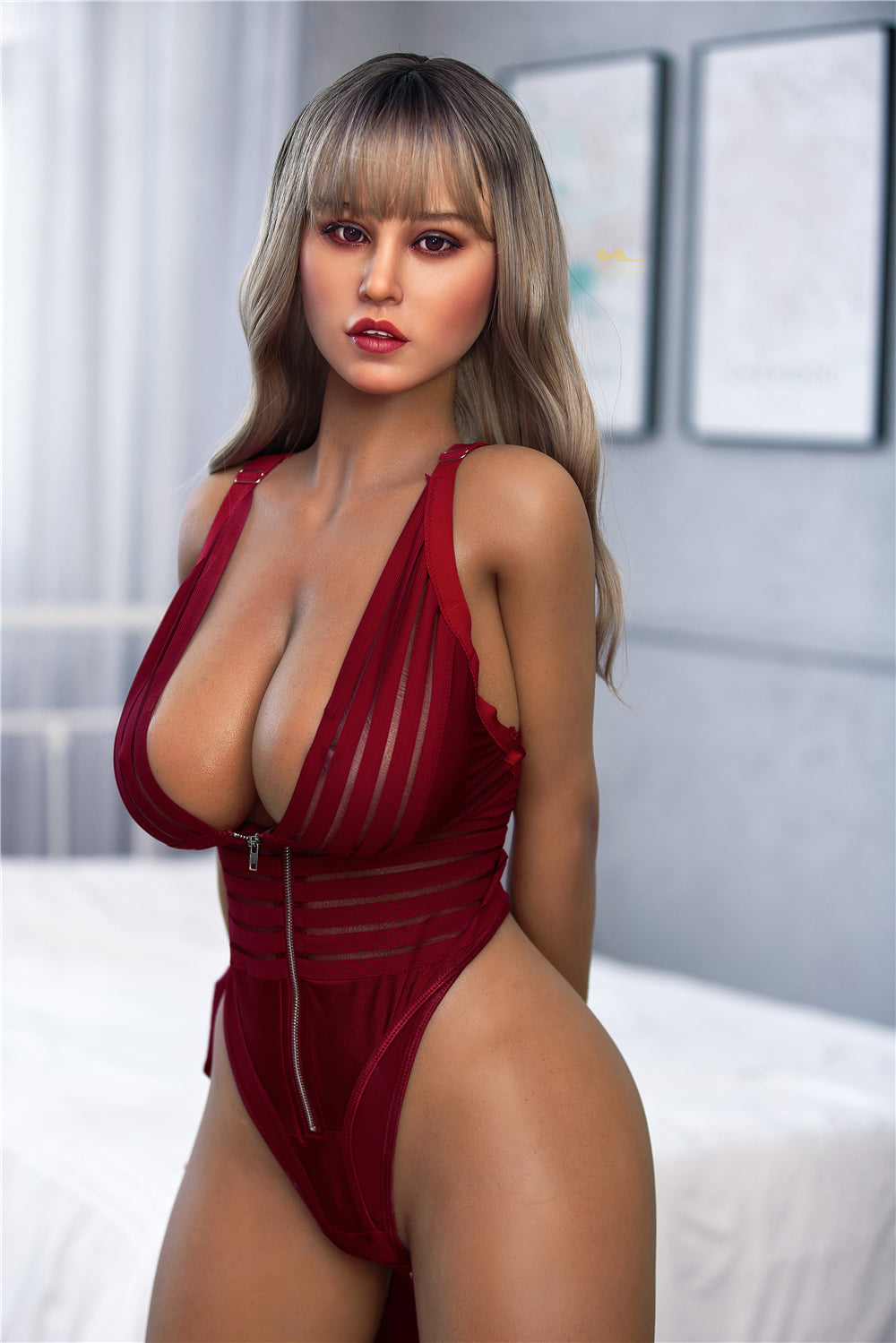 Lilly Sexdocka (Irontech Doll 165cm F-Kupa S2 Silikon)