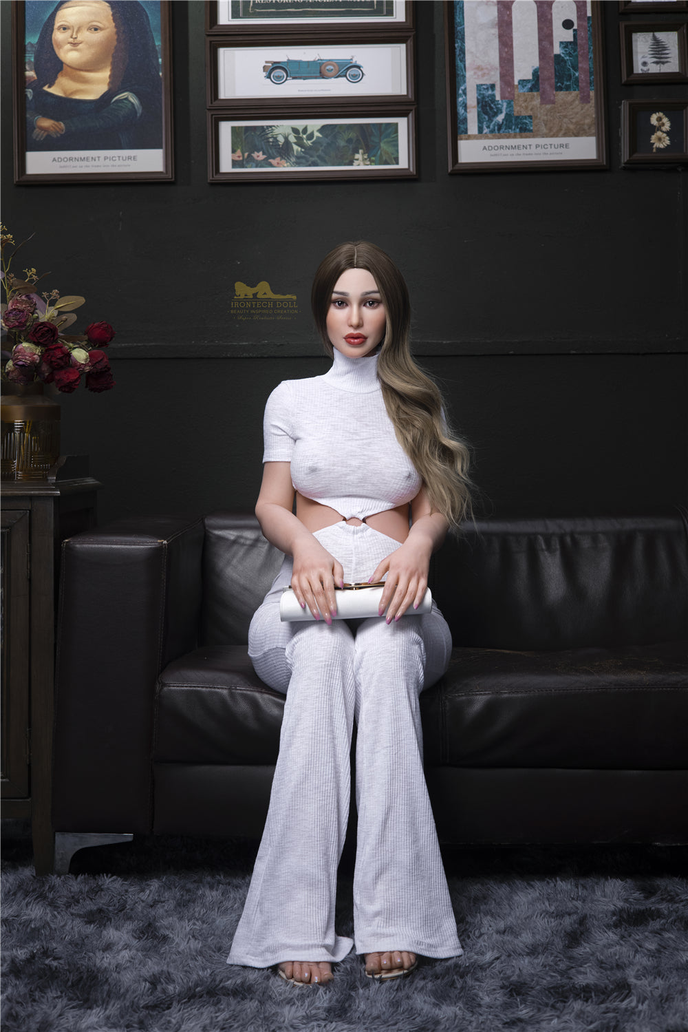 Pearl Gravid Sexdocka (Irontech Doll 158cm D-Kupa S19 Silikon)