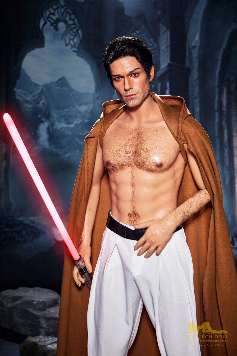 Luke meessoost seksnukk (Irontech Doll 170cm M5 silikoon)