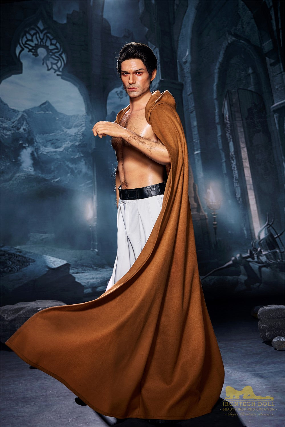 Luke meessoost seksnukk (Irontech Doll 170cm M5 silikoon)