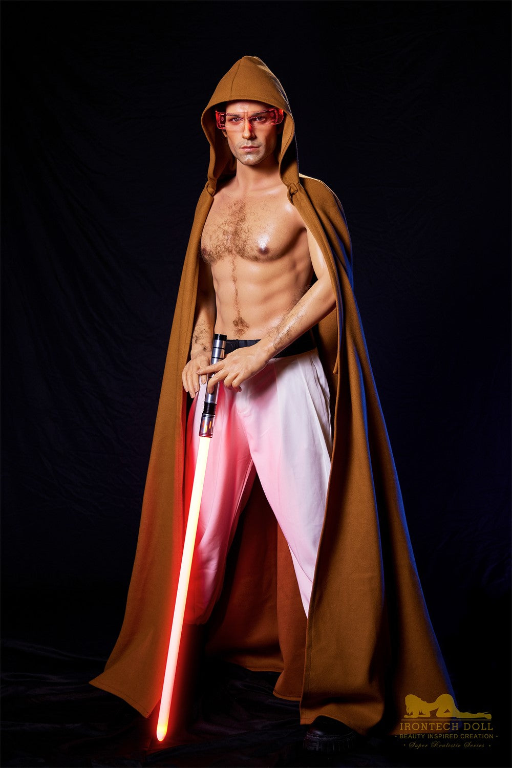 Luke meessoost seksnukk (Irontech Doll 170cm M5 silikoon)