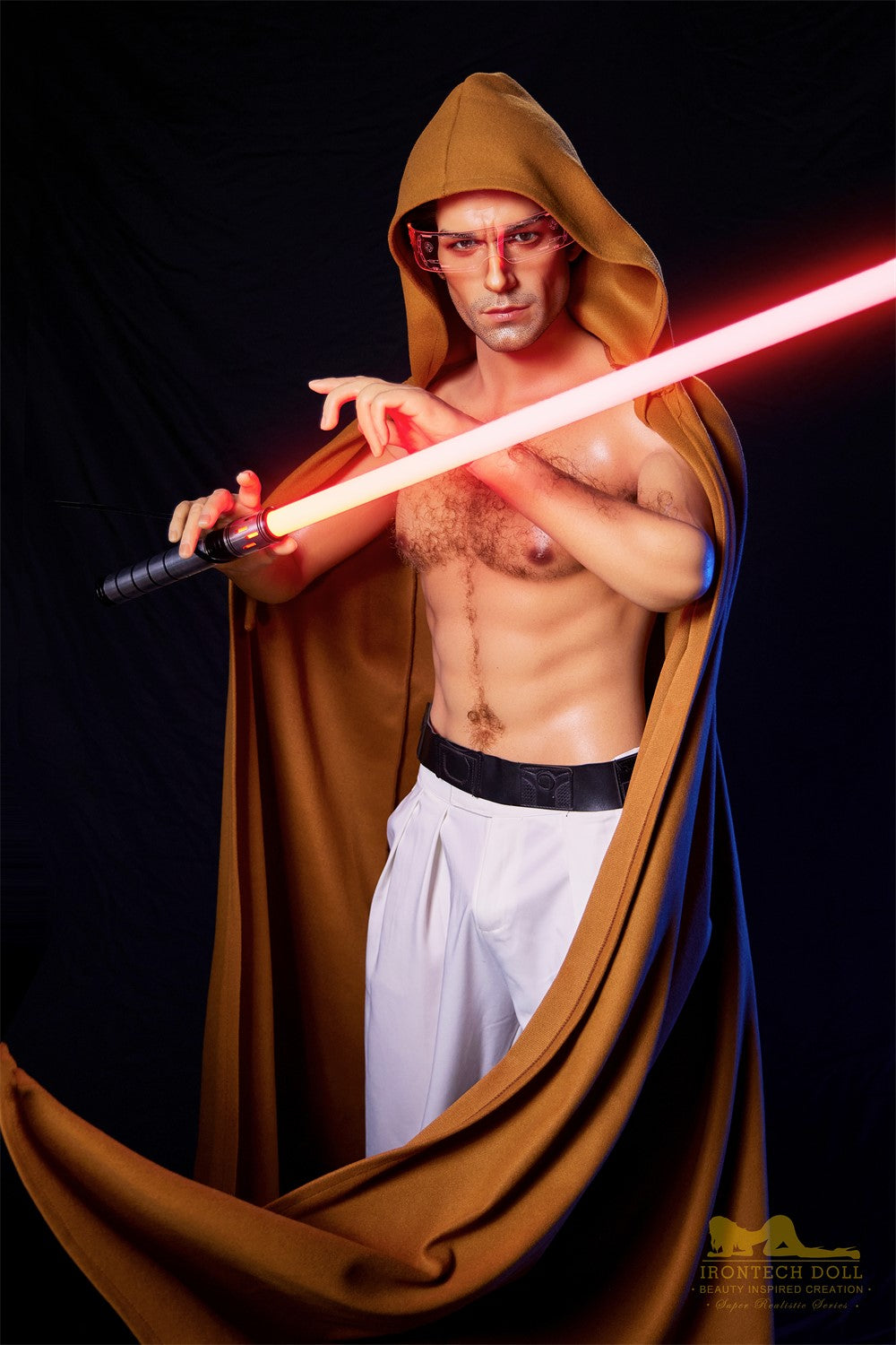 Luke meessoost seksnukk (Irontech Doll 170cm M5 silikoon)