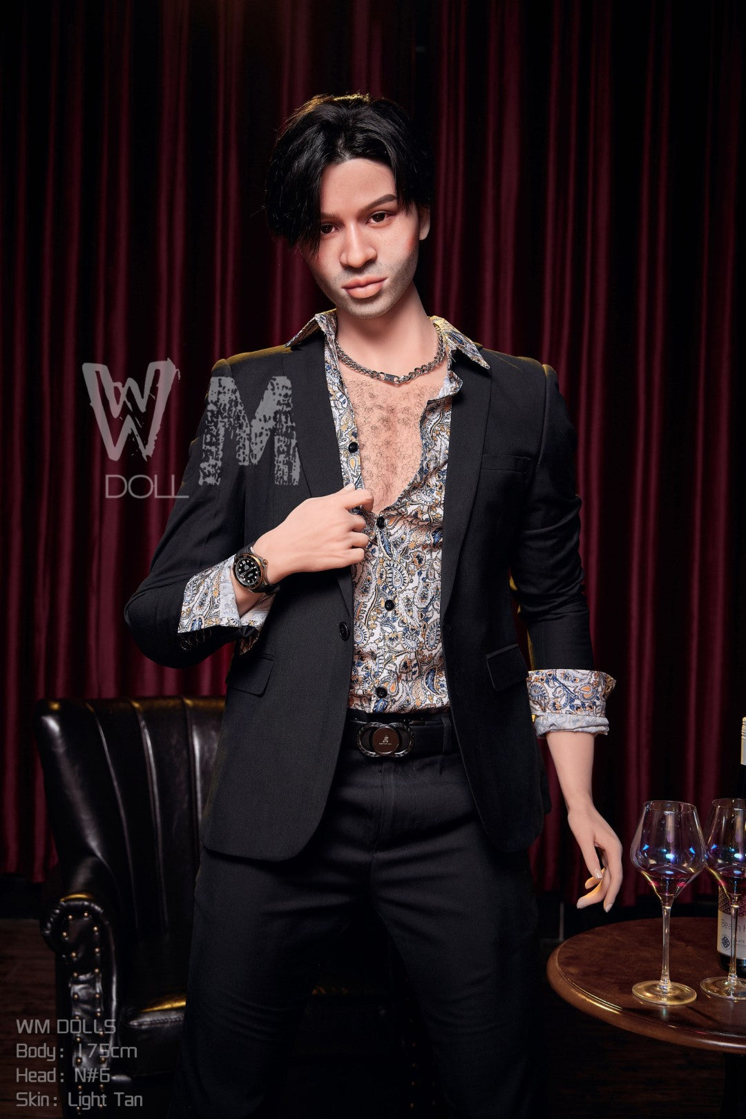 Muu meessoost nukk (WM-Doll 175cm #N6 TPE)