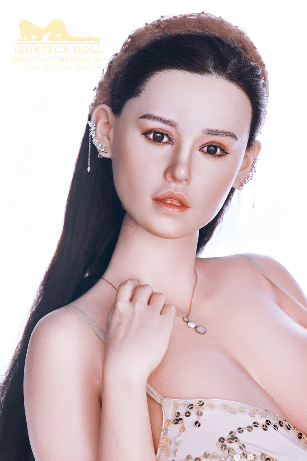 Angelina seksnukk (Irontech Doll 162cm J-Kupa S2 silikoon)