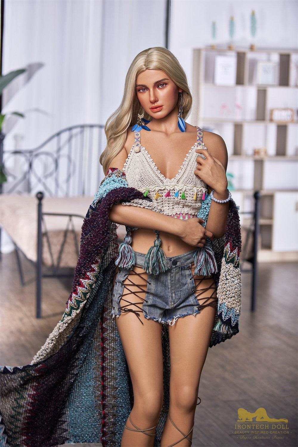 Malini seksnukk (Irontech Doll 168 cm B-Cup S17 silikoon)