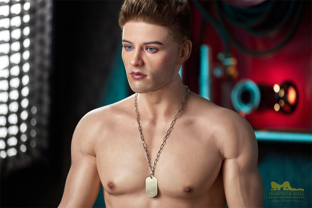 Johnny meessoost seksnukk (Irontech Doll 176 cm M4 silikoon)