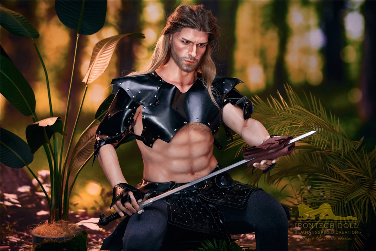 Ragnar meessoost seksnukk (Irontech Doll 176cm M5 silikoon)