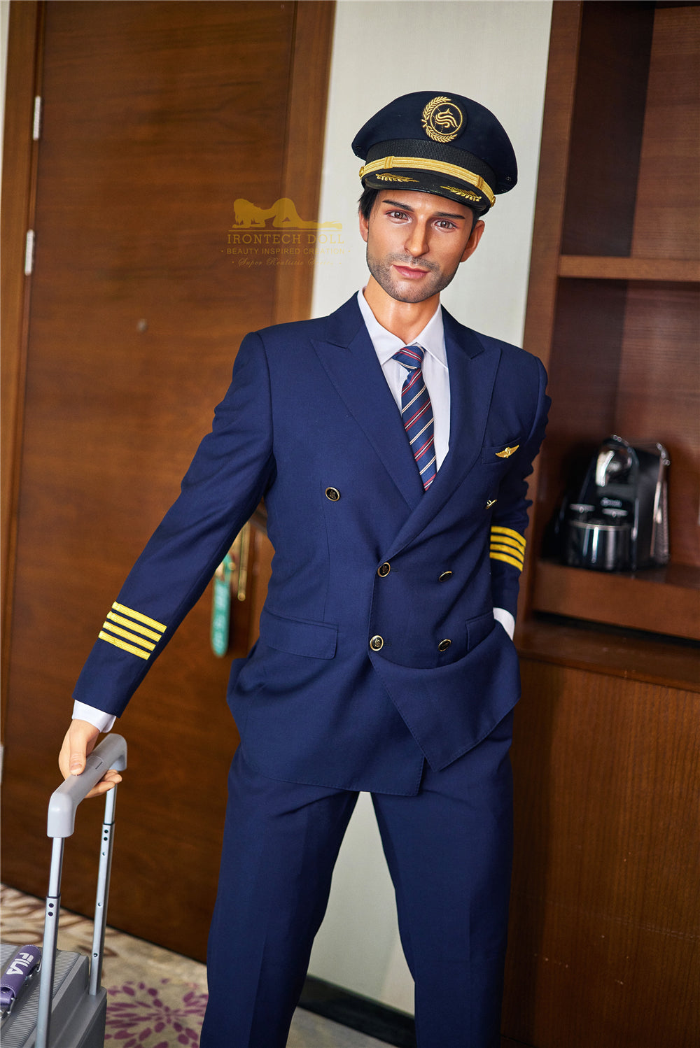 George meessoost seksnukk (Irontech Doll 176 cm M3 silikoon) EXPRESS
