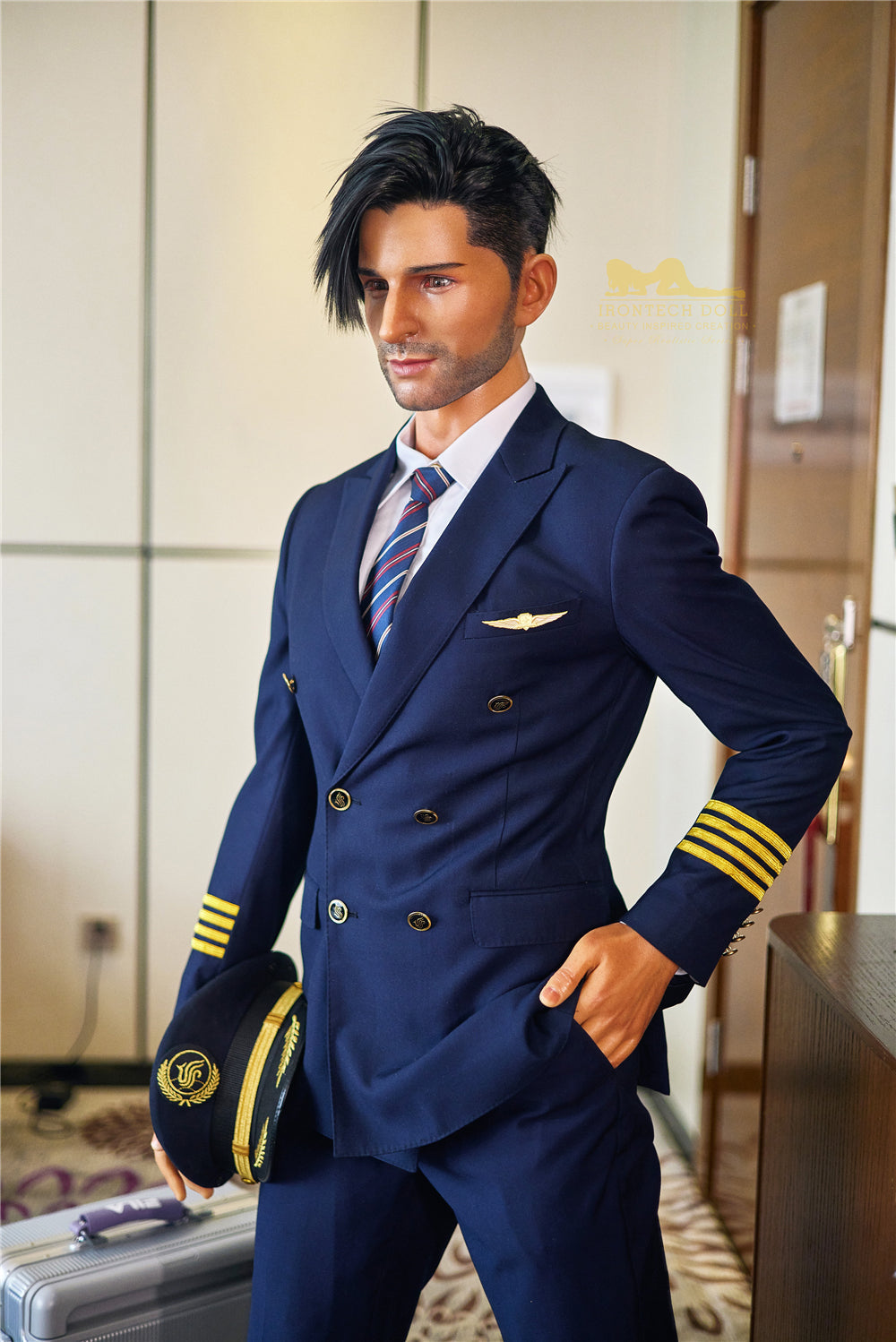 George meessoost seksnukk (Irontech Doll 176 cm M3 silikoon) EXPRESS