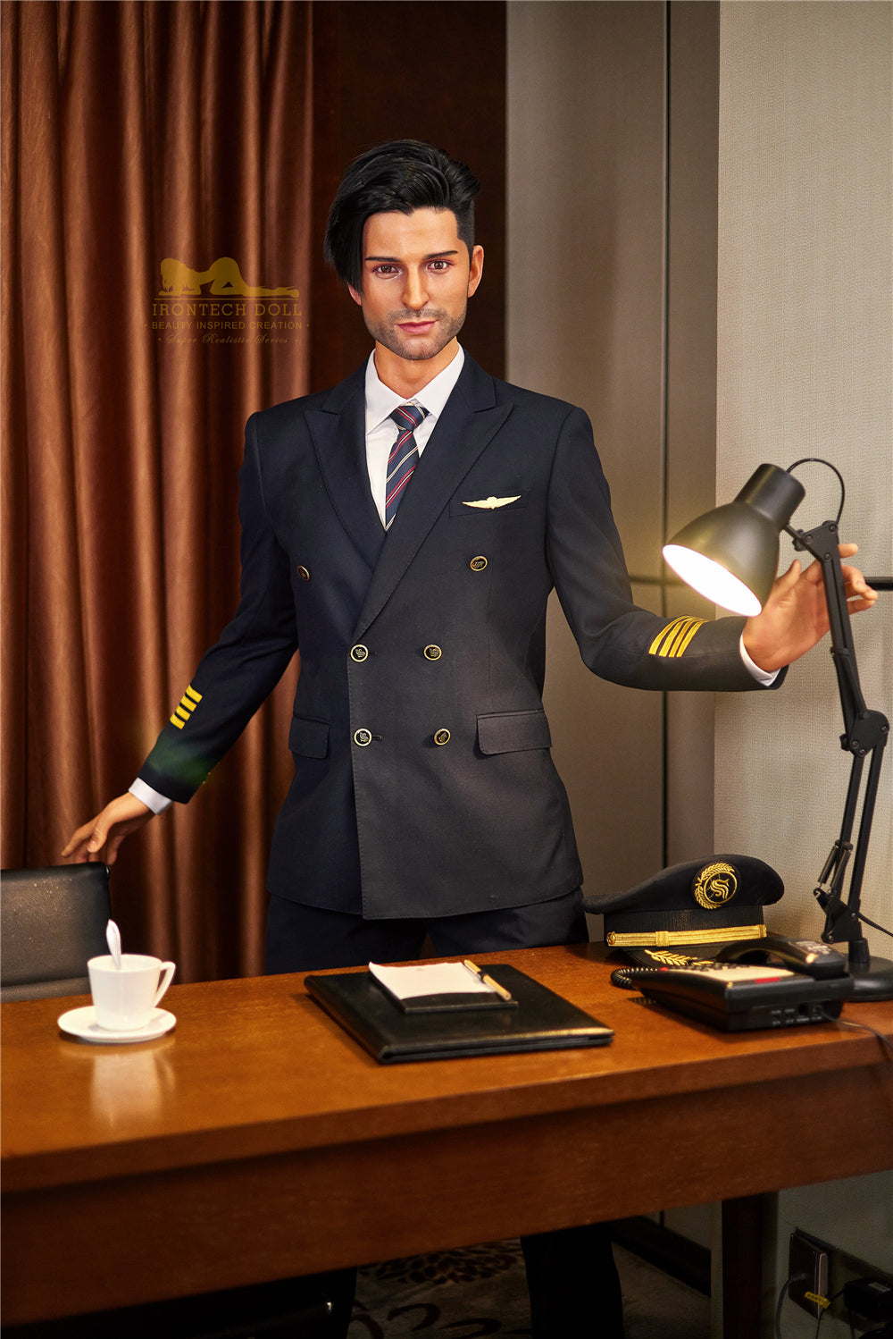 George meessoost seksnukk (Irontech Doll 176 cm M3 silikoon) EXPRESS