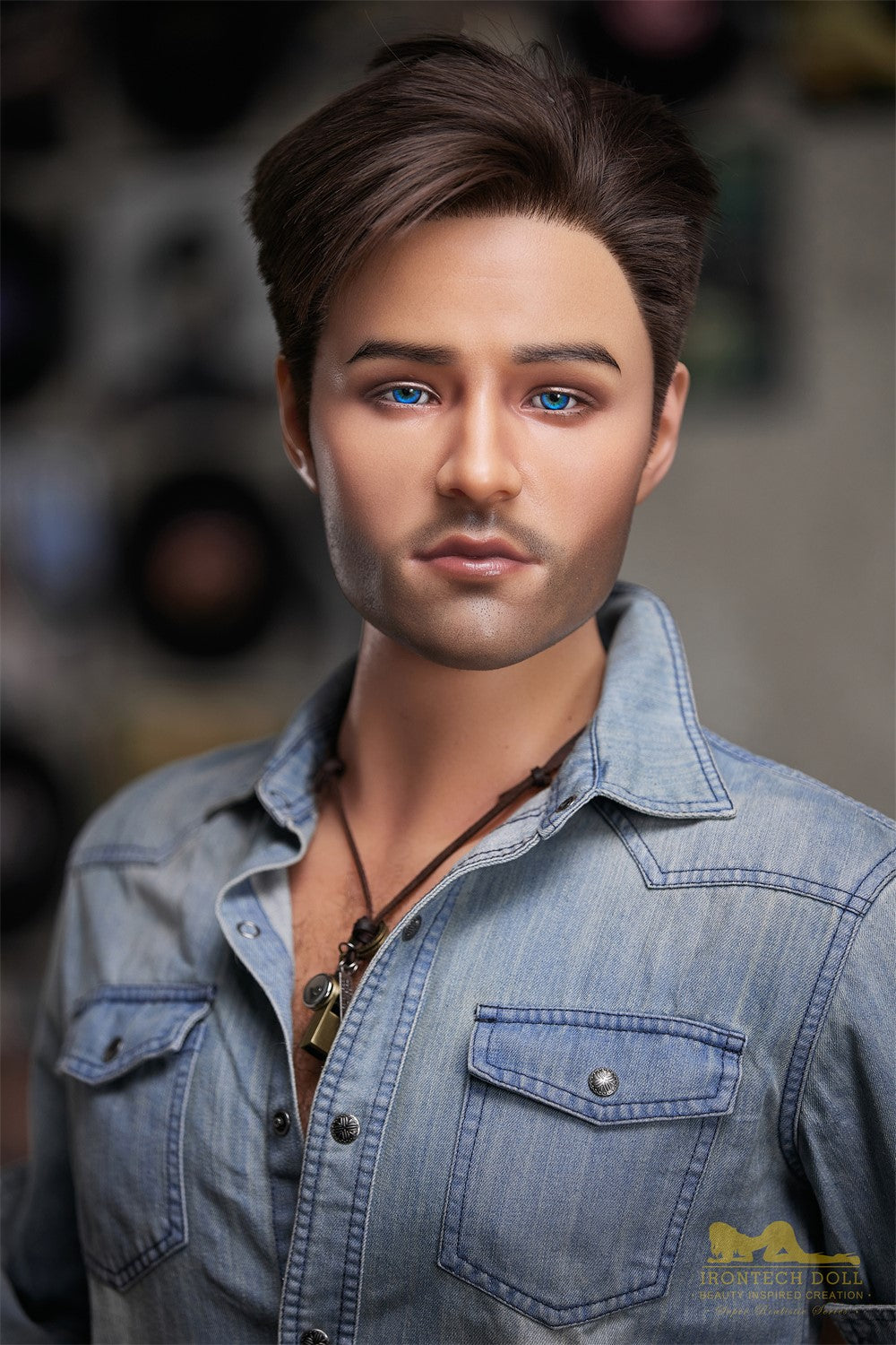 Steve meessoost seksnukk (Irontech Doll 170 cm M4 silikoon)