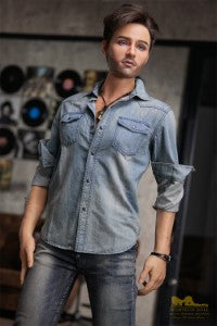 Steve meessoost seksnukk (Irontech Doll 170 cm M4 silikoon)