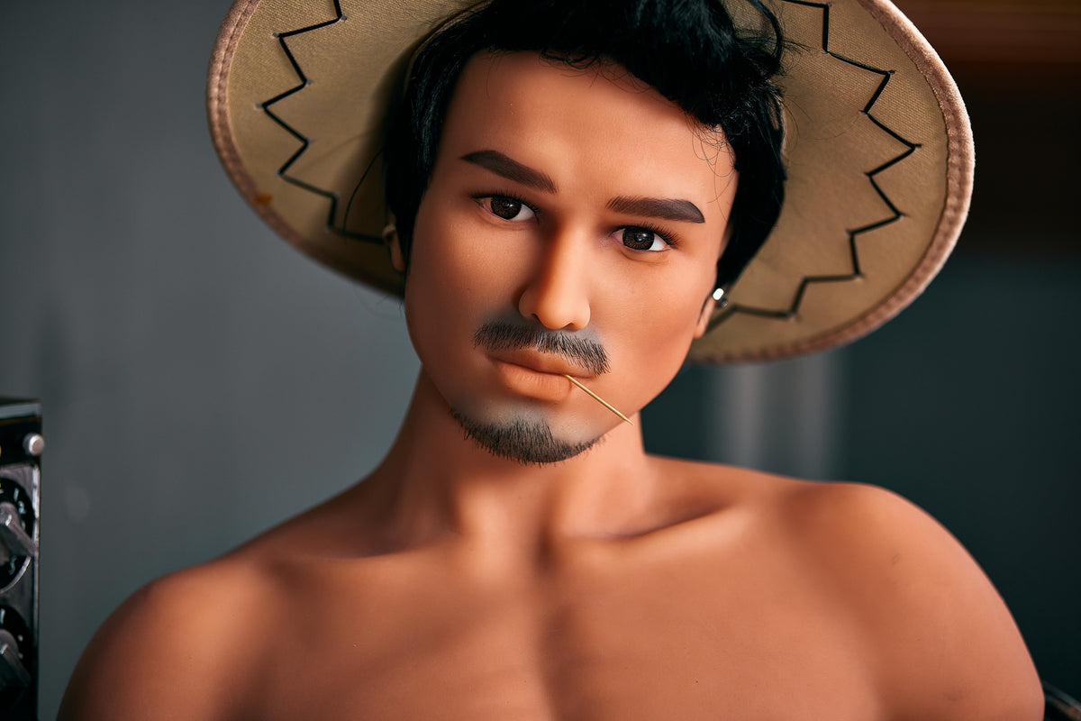 Kelvin Manlig Torso Sexdocka (Irontech Doll 100cm #203 TPE)