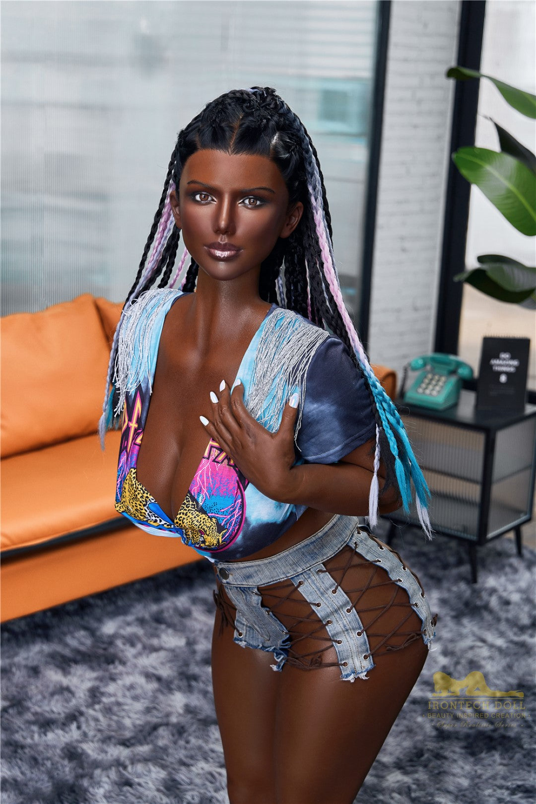 Indigo seksinukk (Irontech Doll 160 cm H-Cup S13 silikoon)
