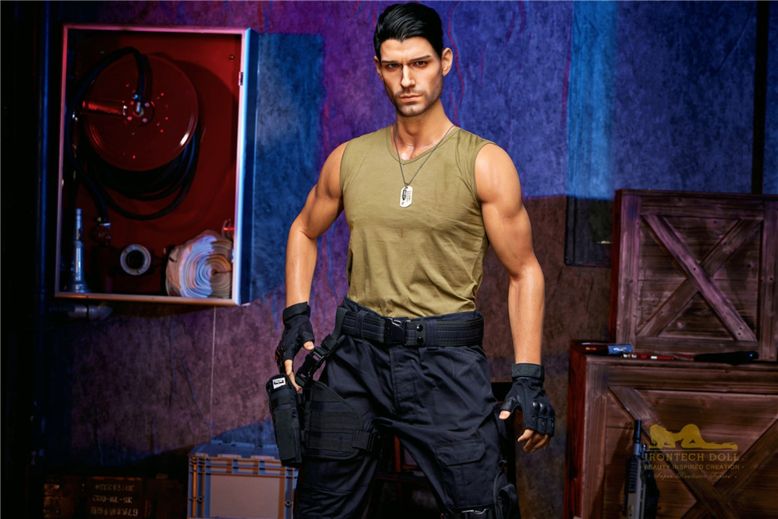 Thomas Manlig Sexdocka (Irontech Doll 176cm M5 Silikon)