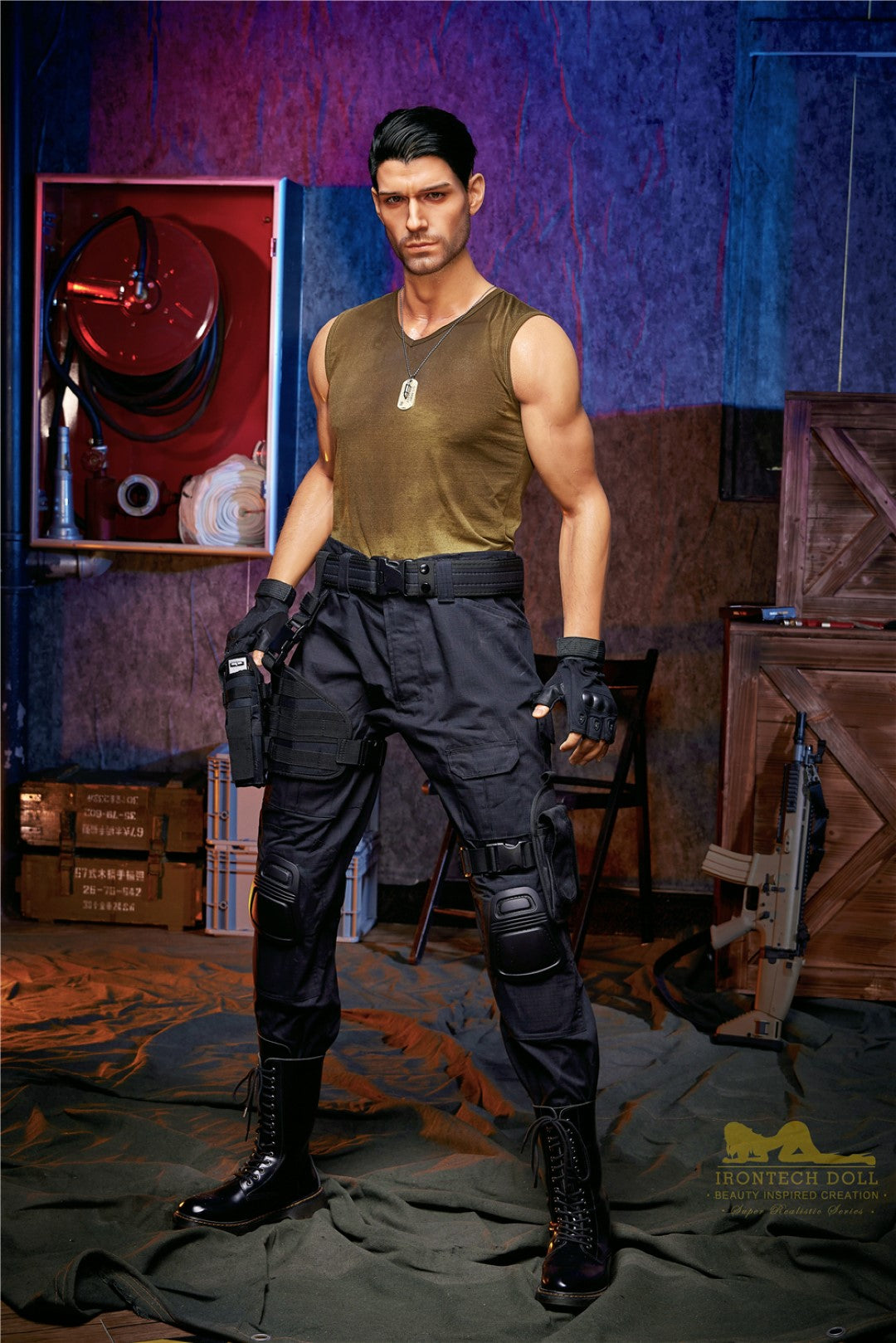 Thomas Manlig Sexdocka (Irontech Doll 176cm M5 Silikon)