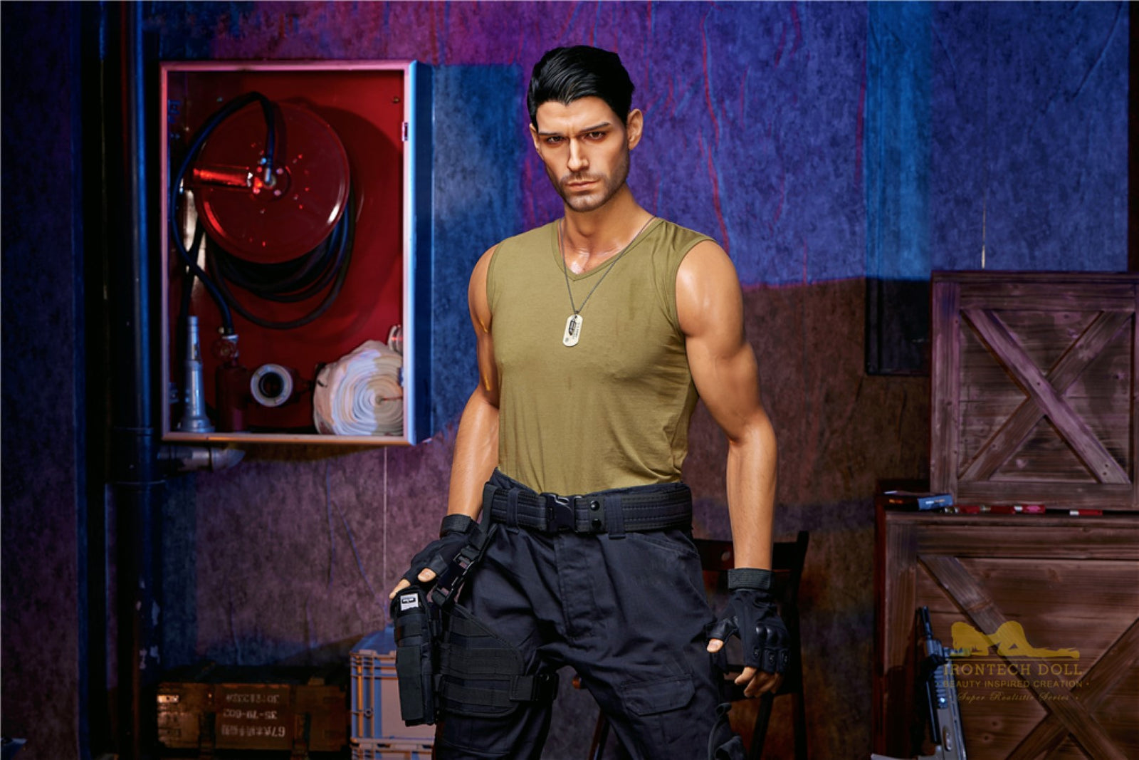 Thomas Manlig Sexdocka (Irontech Doll 176cm M5 Silikon)