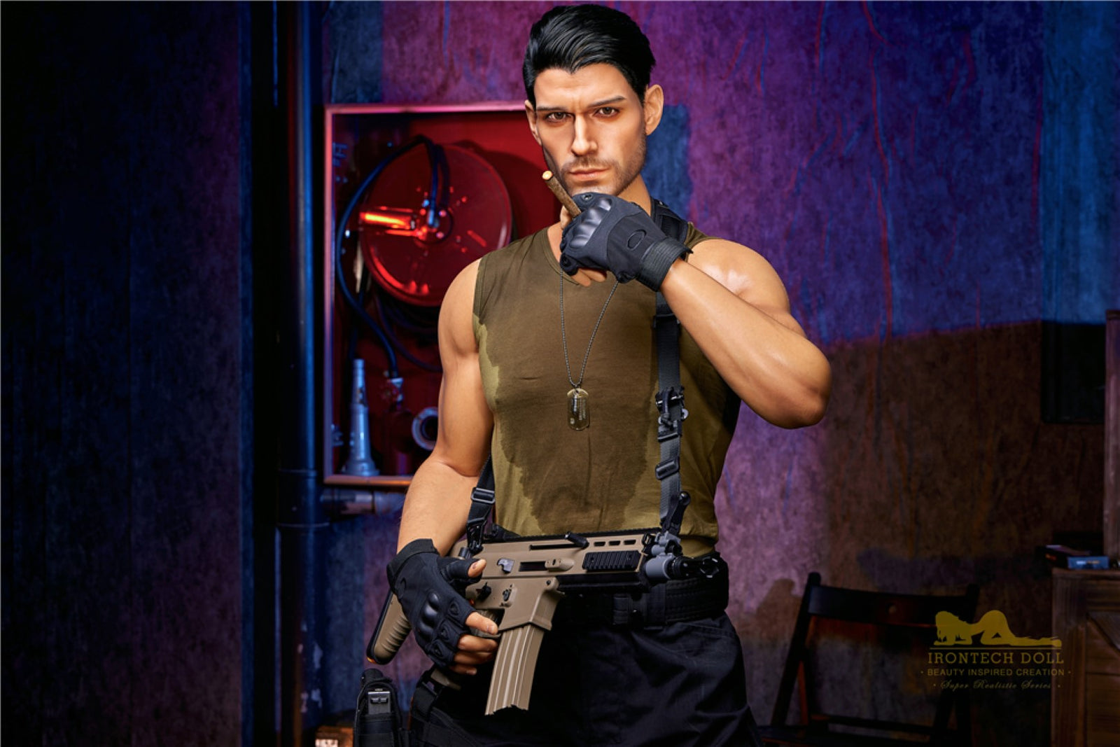 Thomas Manlig Sexdocka (Irontech Doll 176cm M5 Silikon)