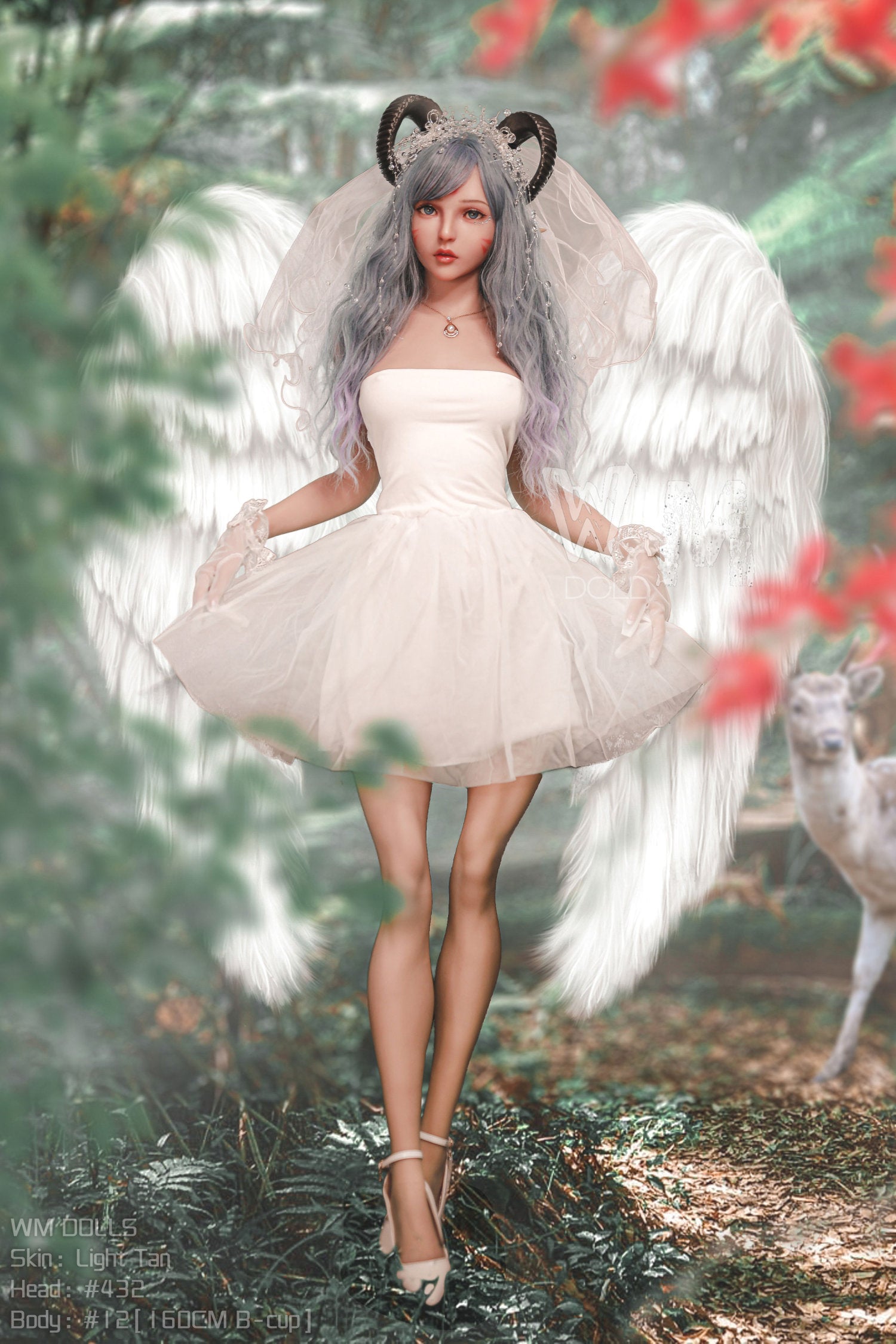 Alysia seksnukk (WM-Doll 160 cm B-Cup #432 TPE)