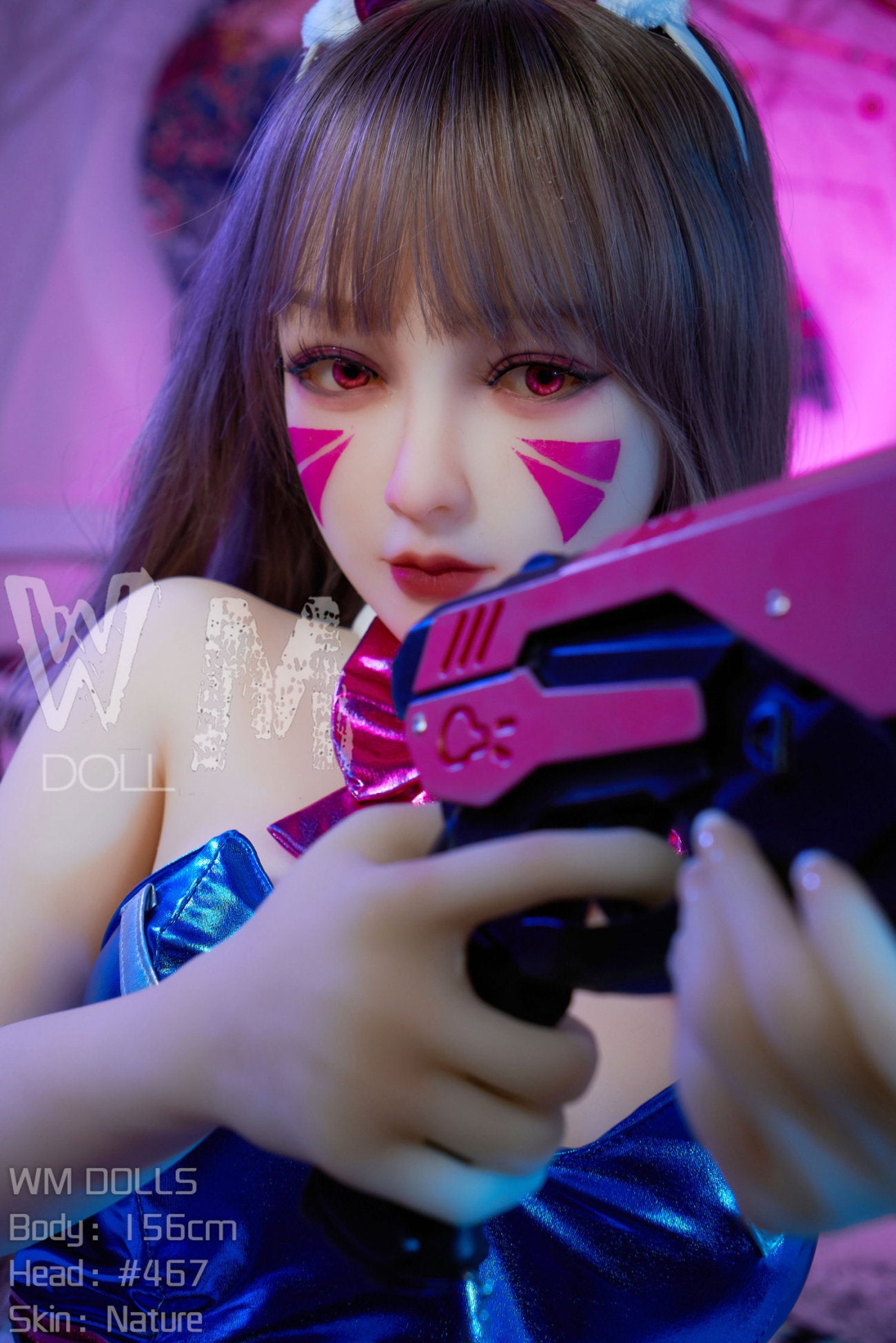 D.Va Sexdocka (WM-Doll 156cm C-Kupa #467 TPE)
