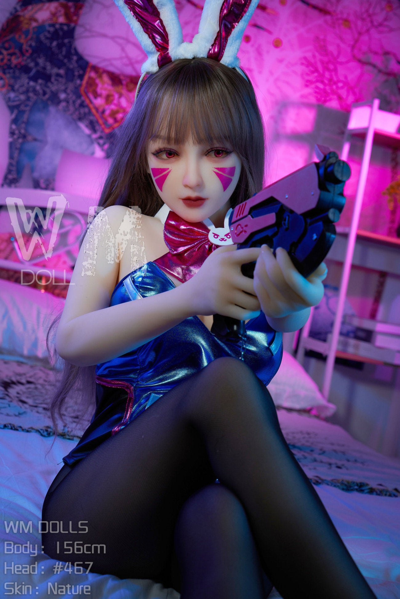 D.Va Sexdocka (WM-Doll 156cm C-Kupa #467 TPE)