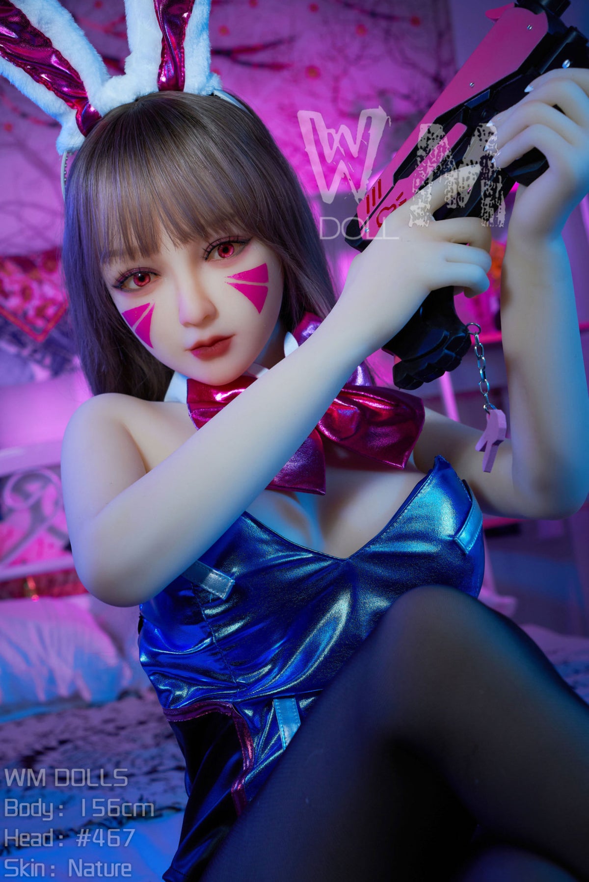 D.Va Sexdocka (WM-Doll 156cm C-Kupa #467 TPE)