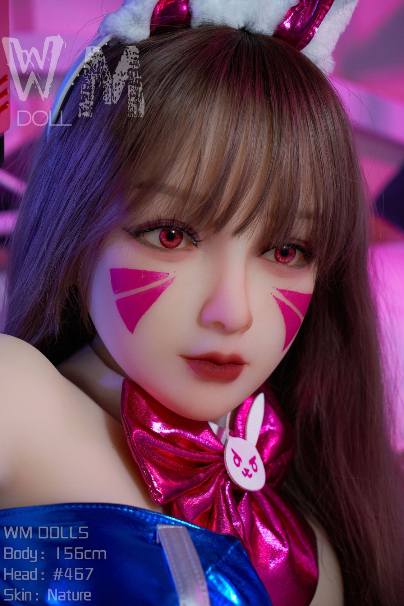 D.Va Sexdocka (WM-Doll 156cm C-Kupa #467 TPE)
