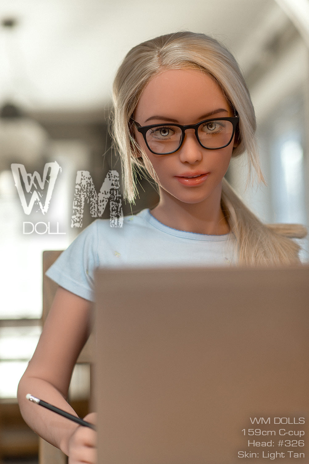 Klara seksnukk (WM-Doll 159 cm C-Cup #326 TPE)