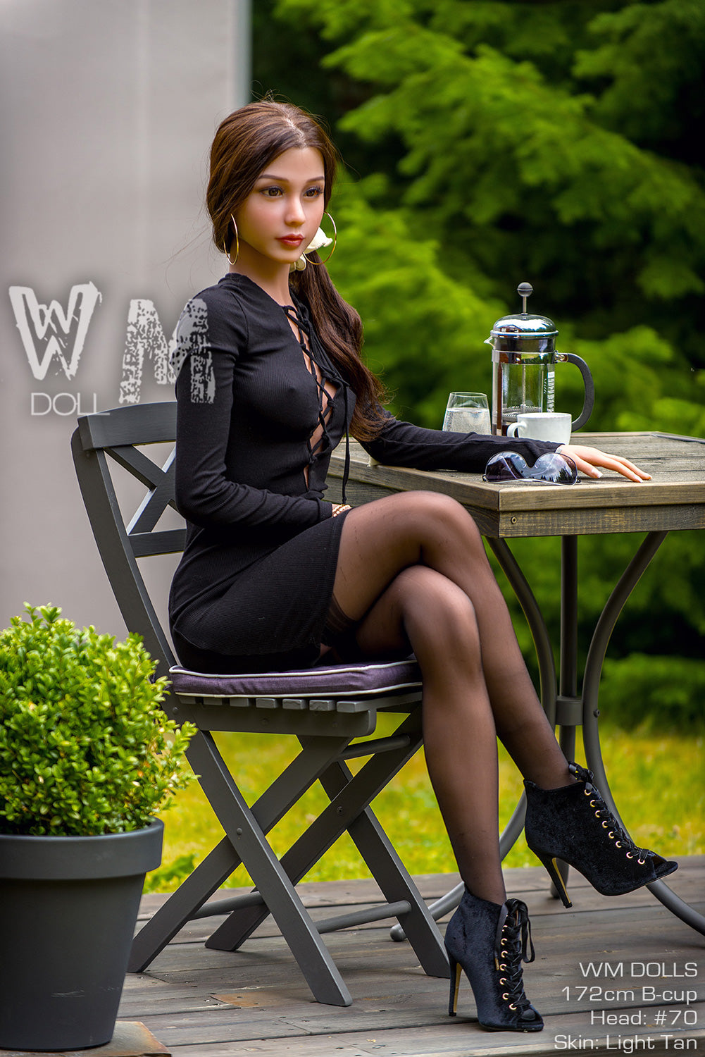 Lei Mei Sexdocka (WM-Doll 172cm B-Kupa #70 TPE)