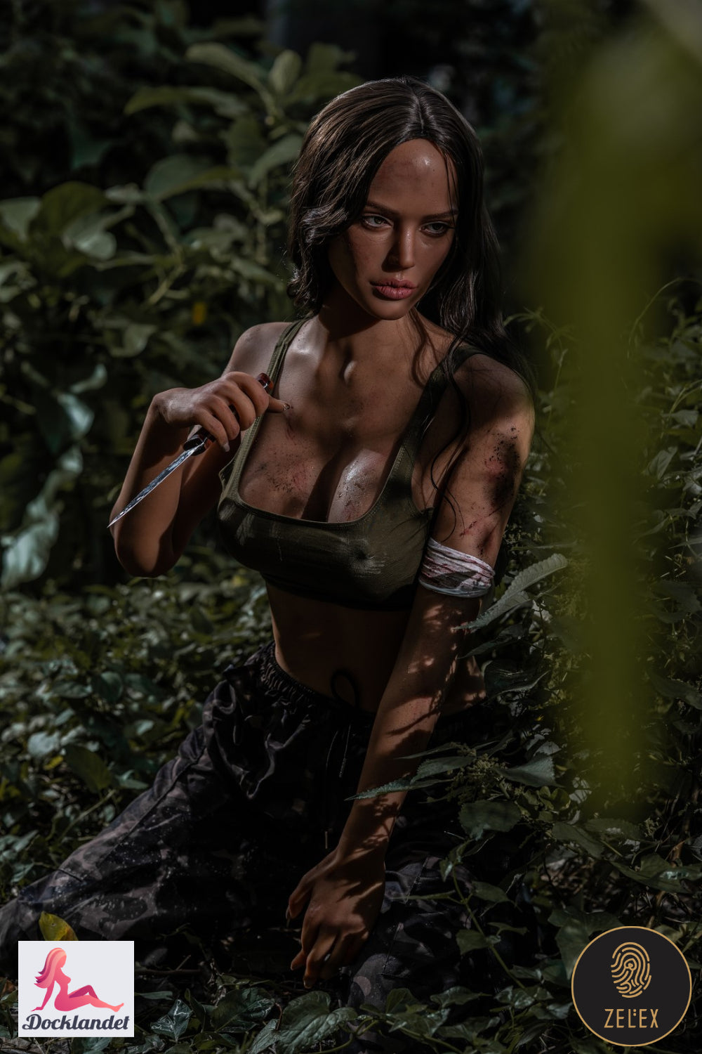 Karina seksnukk (Zelex 170 cm C-Cup GE55 silikoon)