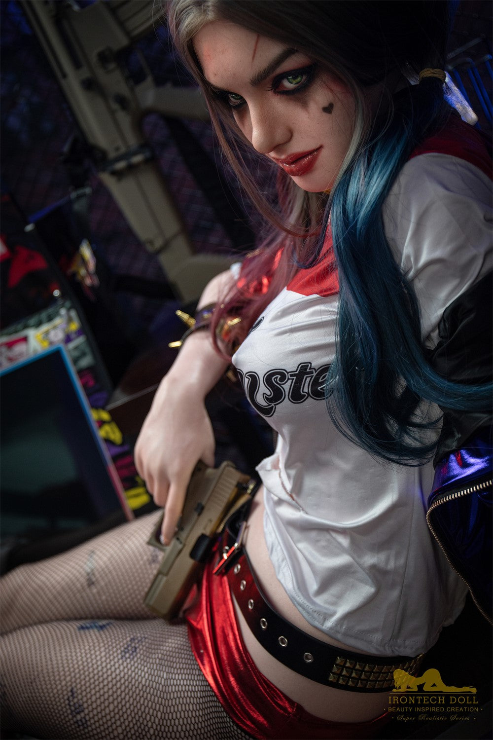 Harley seksnukk (Irontech Doll 166 cm B-Cup S27 silikoon)