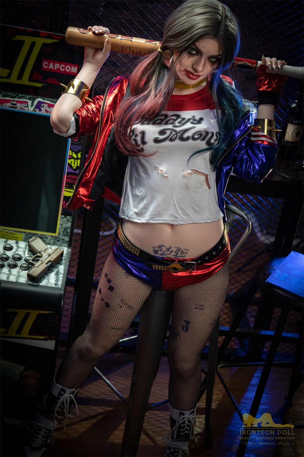 Harley seksnukk (Irontech Doll 166 cm B-Cup S27 silikoon)
