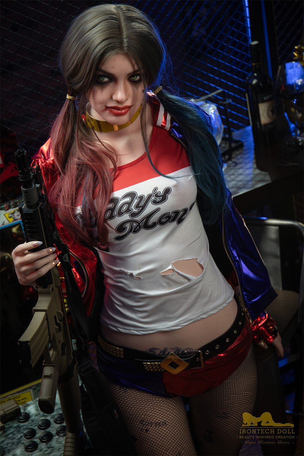 Harley seksnukk (Irontech Doll 166 cm B-Cup S27 silikoon)