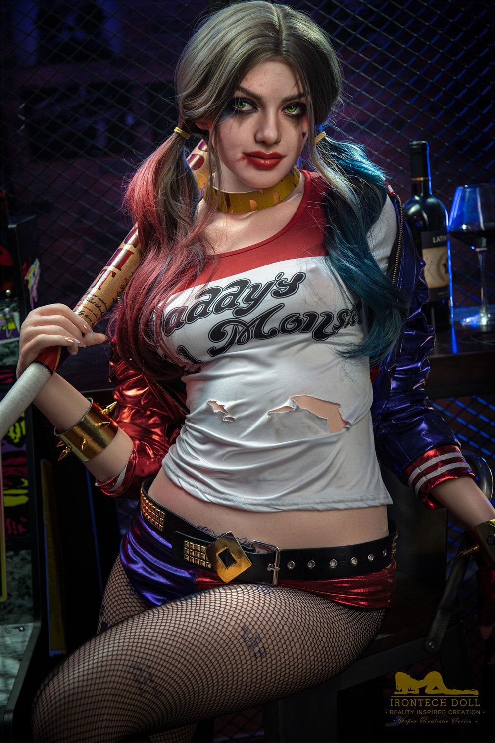 Harley seksnukk (Irontech Doll 166 cm B-Cup S27 silikoon)