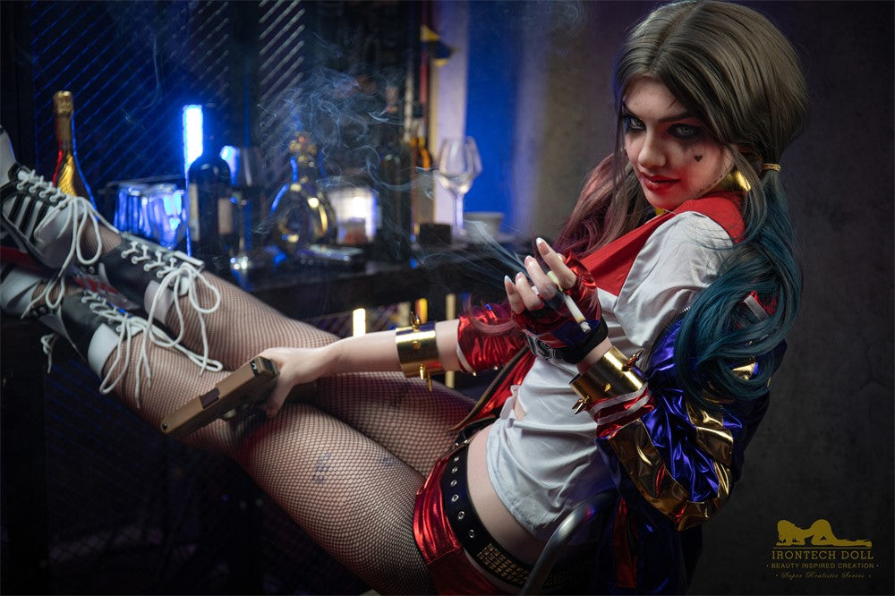 Harley seksnukk (Irontech Doll 166 cm B-Cup S27 silikoon)