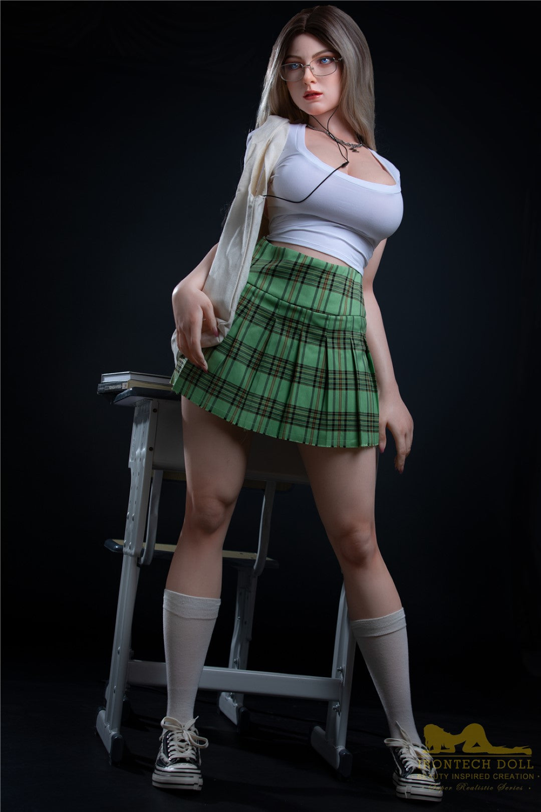 Fenny seksnukk (Irontech Doll 165 cm F-Cup S29 silikoon)