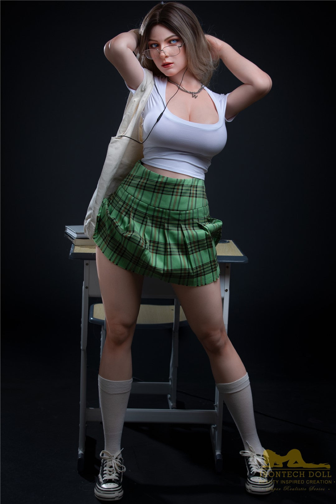 Fenny seksnukk (Irontech Doll 165 cm F-Cup S29 silikoon)