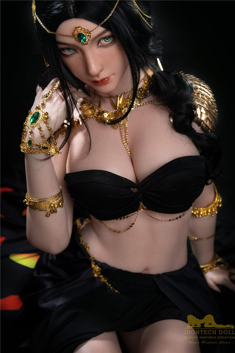 Kitty seksnukk (Irontech Doll 166 cm C-Cup S32 silikoon)