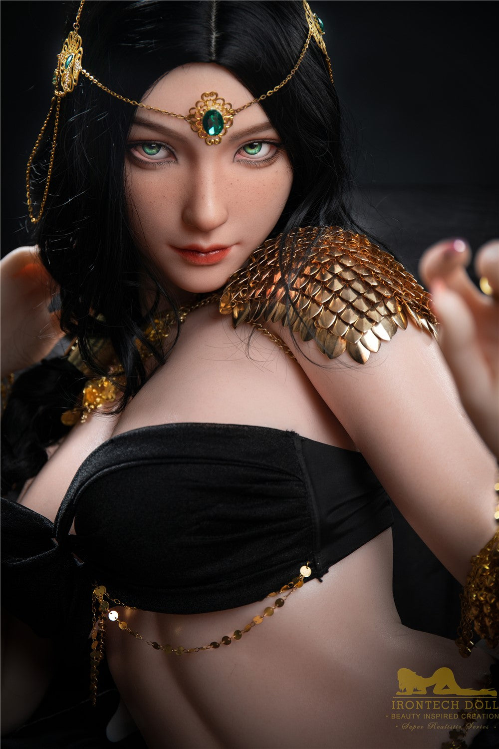Kitty seksnukk (Irontech Doll 166 cm C-Cup S32 silikoon)
