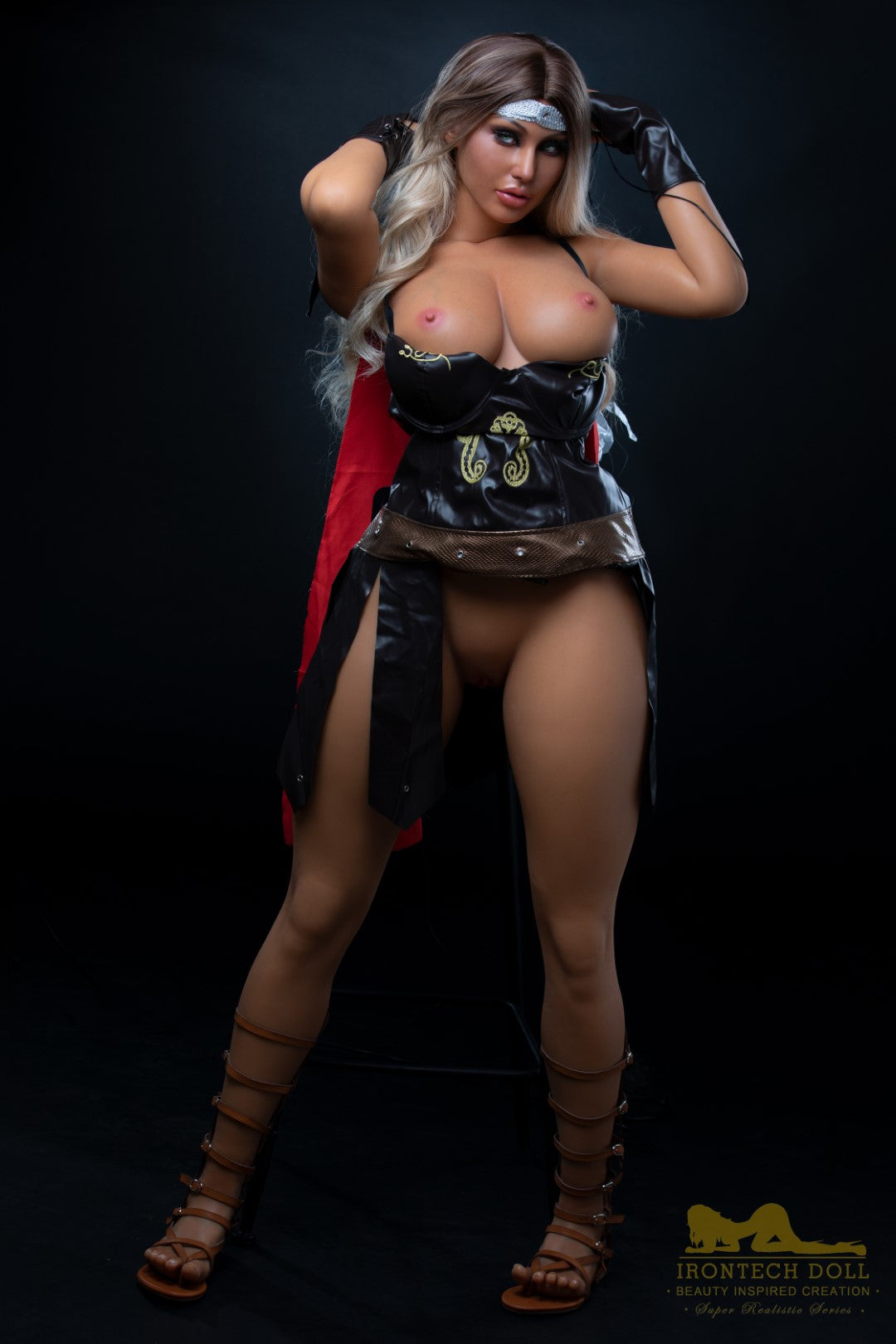 Hedy Warrior seksnukk (Irontech Doll 164cm E-tass S26 silikoon)