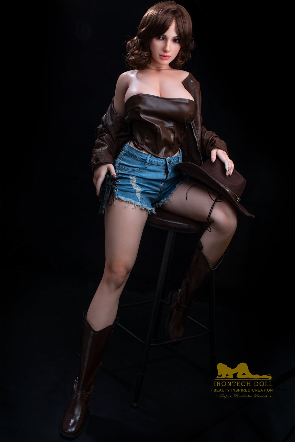 Roxy seksnukk (Irontech Doll 165 cm F-Cup S17 silikoon)