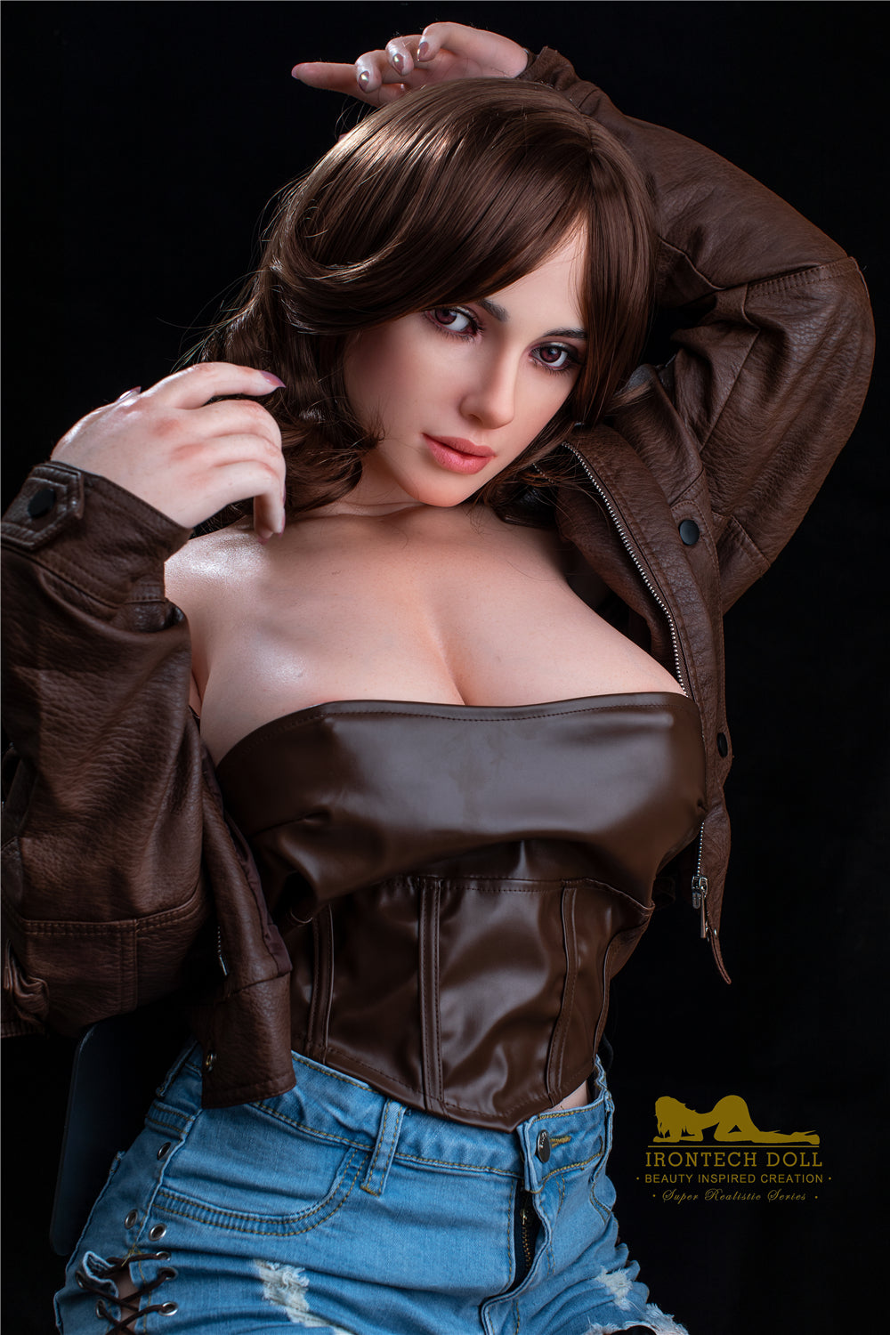 Roxy seksnukk (Irontech Doll 165 cm F-Cup S17 silikoon)