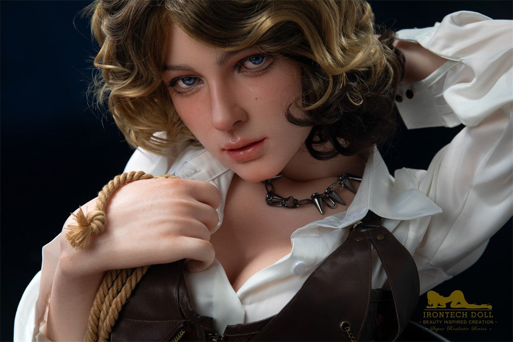 Sandy Sexdocka (Irontech Doll 153cm E-Kupa S29 Silikon)