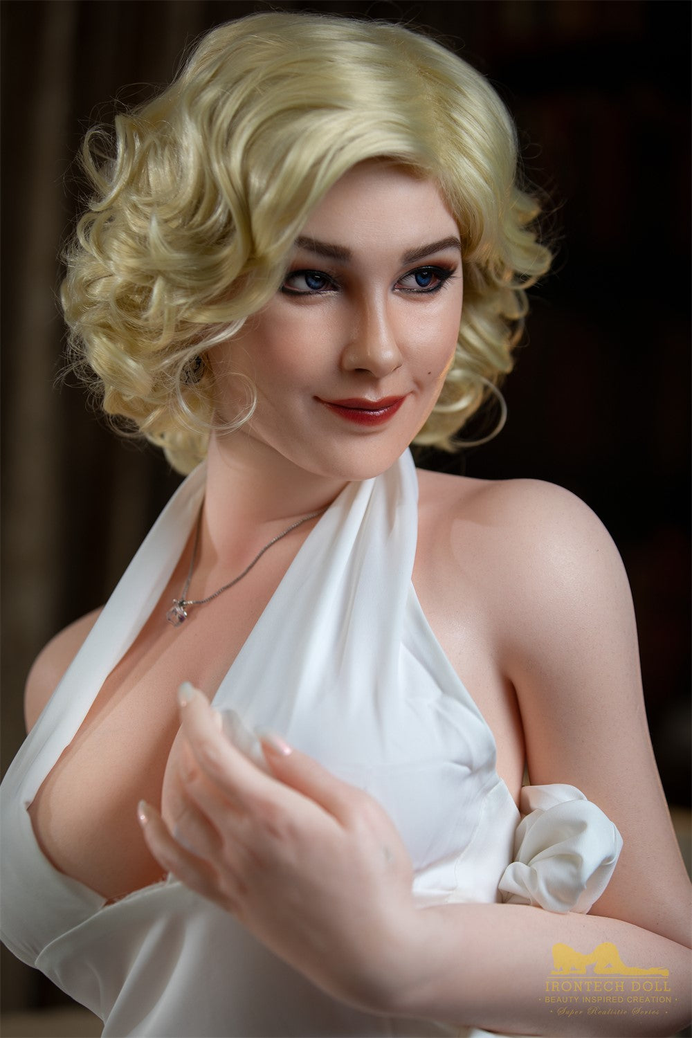 Marilyn Sexdocka (Irontech Doll 164cm E-kupa S12 Silikon)