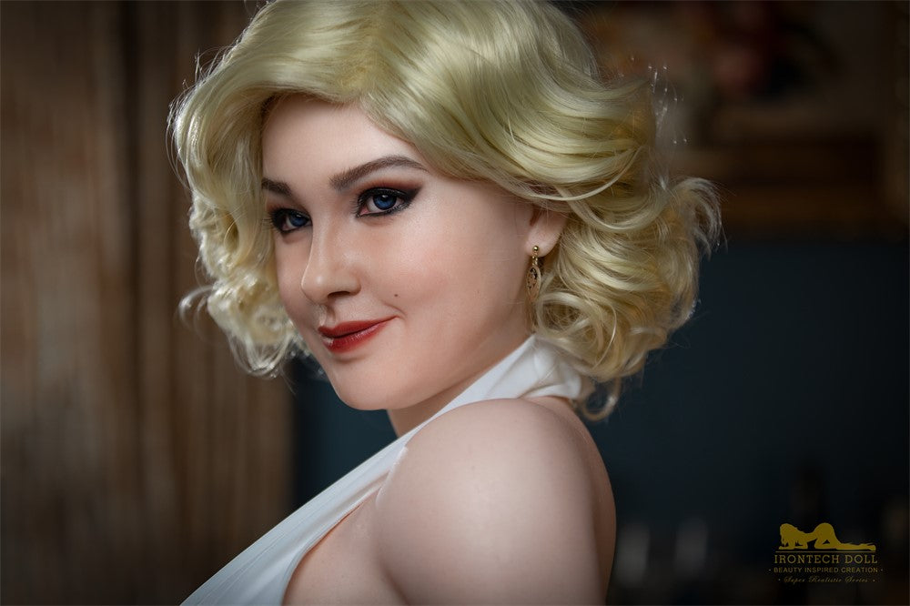 Marilyn Sexdocka (Irontech Doll 164cm E-kupa S12 Silikon)